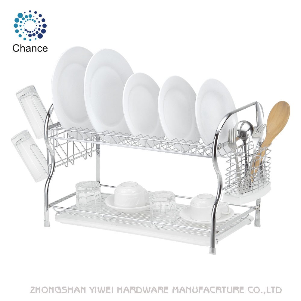 C1010-16 2Layer Dish Rack - 图片 2