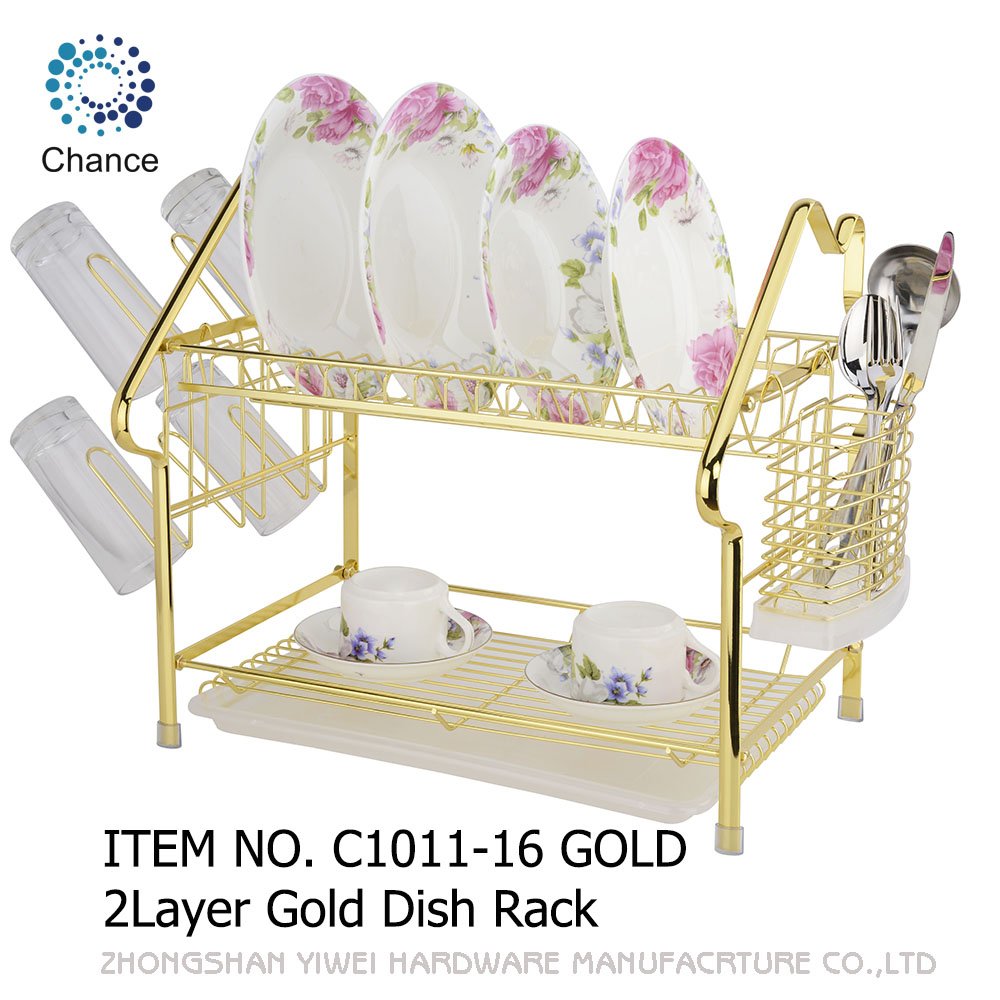 C1011-16 2Layer Dish Rack - 图片 2