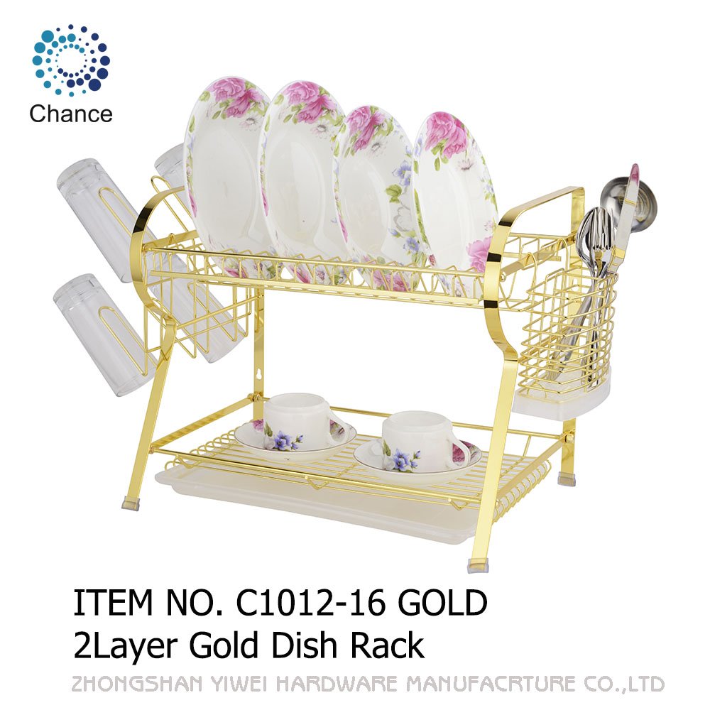 C1011-16 2Layer Dish Rack - 图片 3