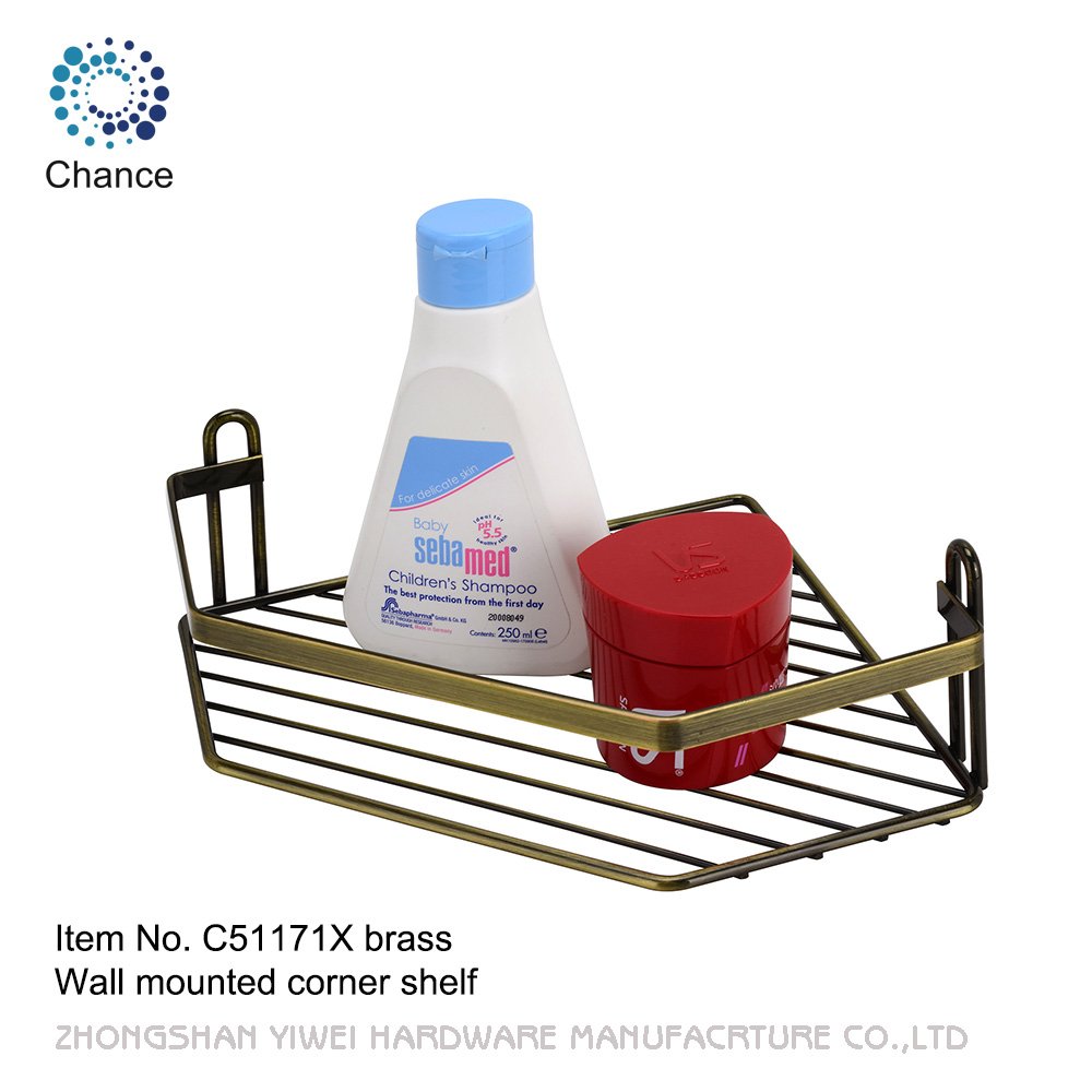 C51173 3Layer wall-mounted bathroom rack - 图片 5