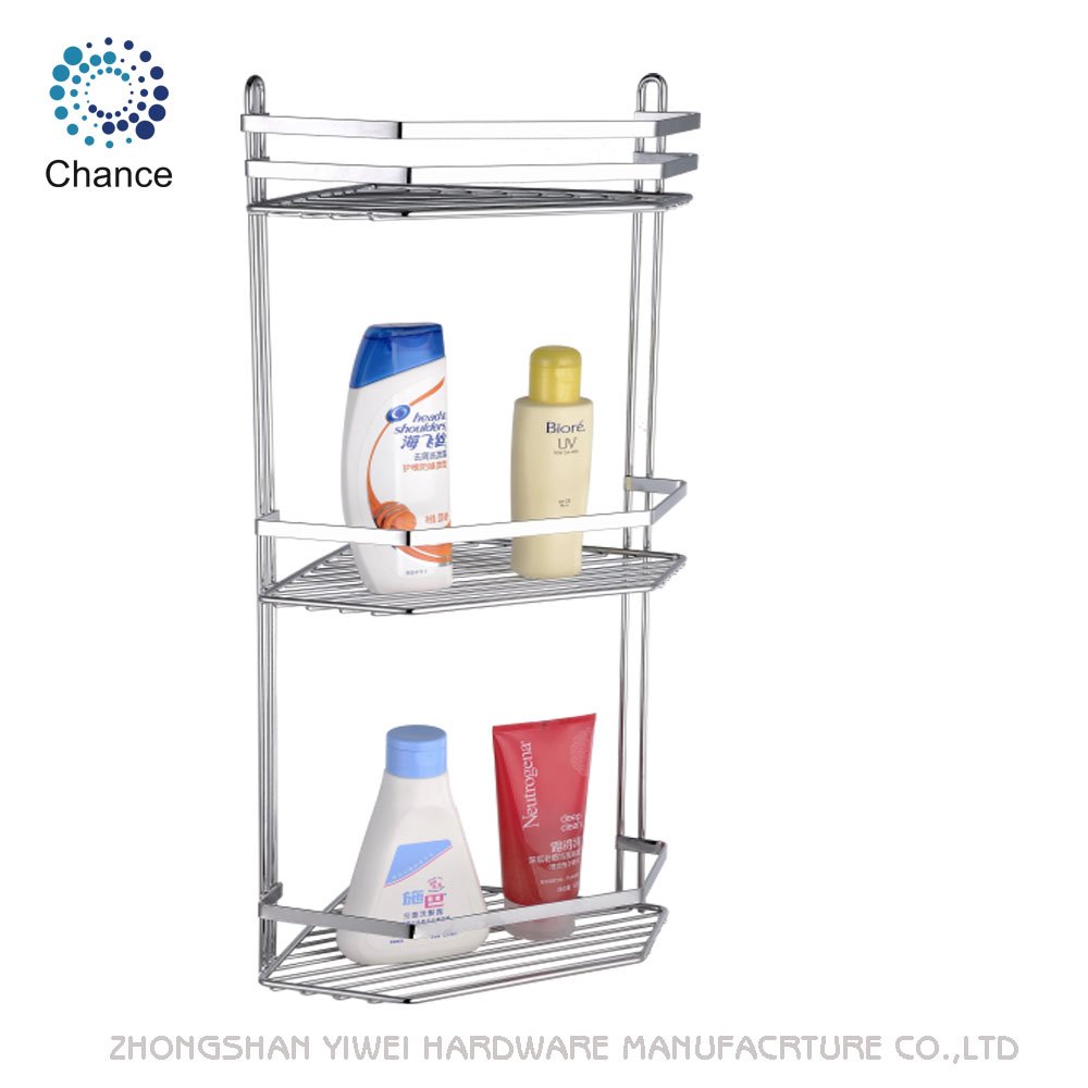 C51173 3Layer wall-mounted bathroom rack