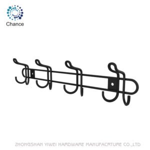 C63343 Black Wall Hooks